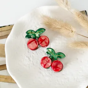 Cherries Mini Claw Clips